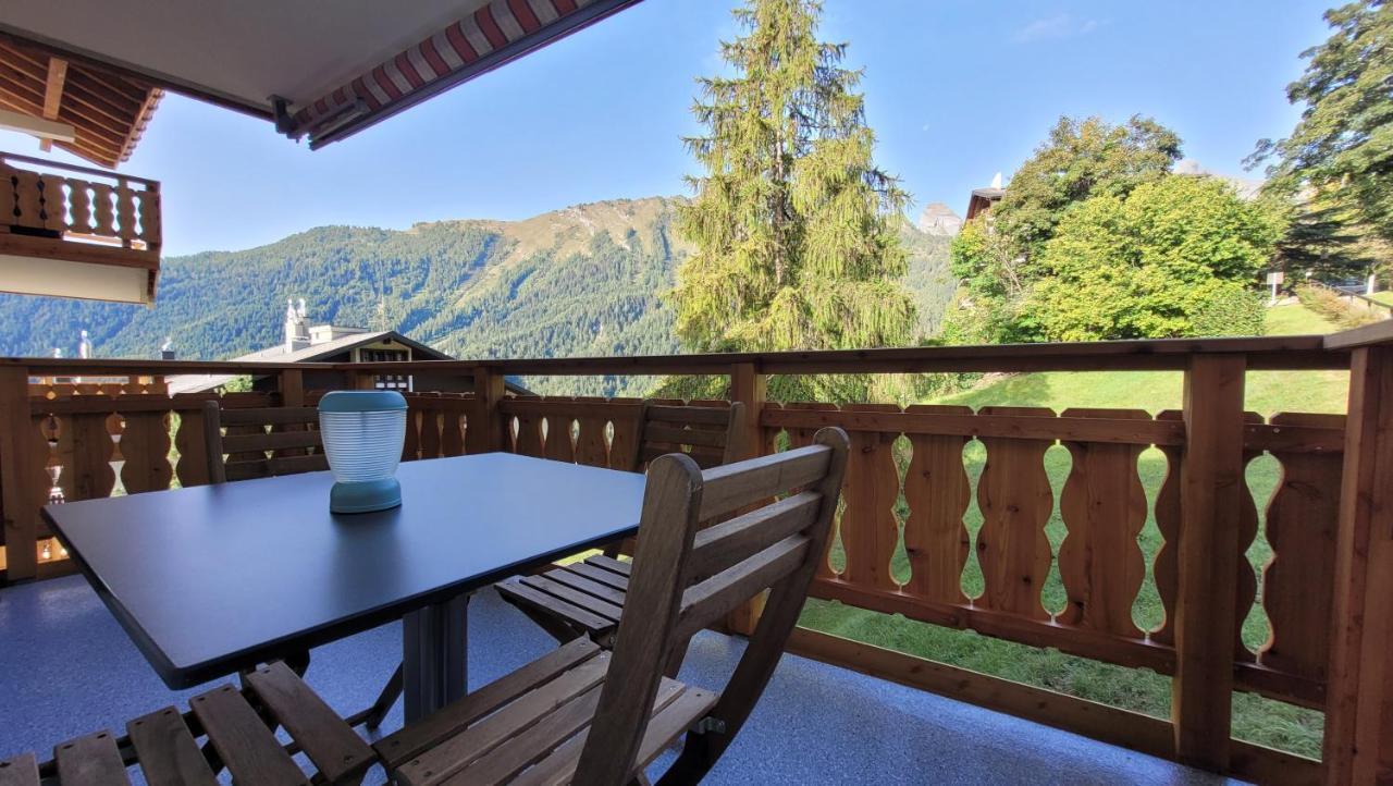 Appartement Chaleureux A Ovronnaz Exterior foto